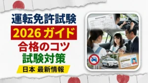 日本の運転免許試験ガイド2026